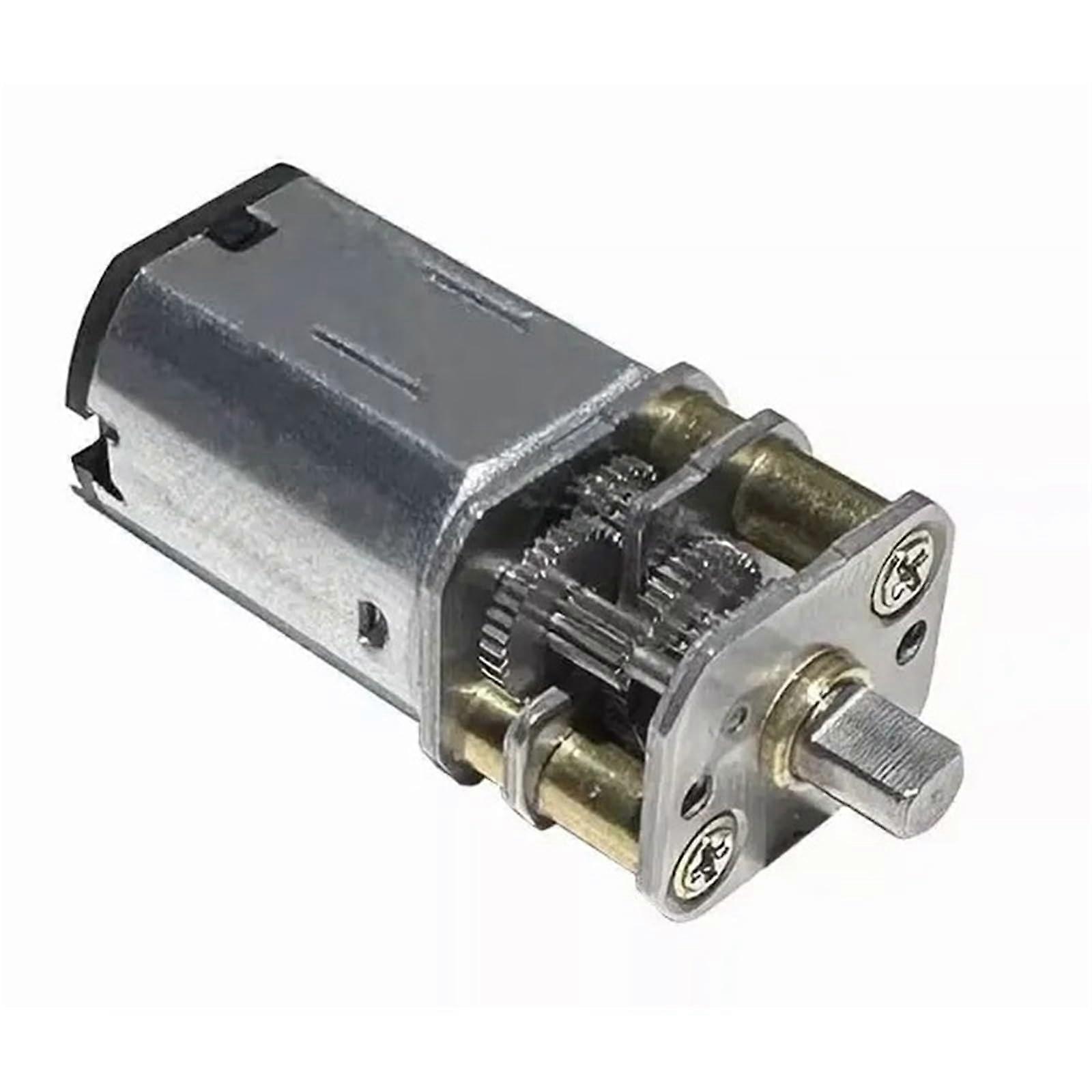 N20 Micro Metal Gear Motor 3.6V 230RPM for Low Speed Electric Screwdriver DIY Projects, Compact Design and High Torque
