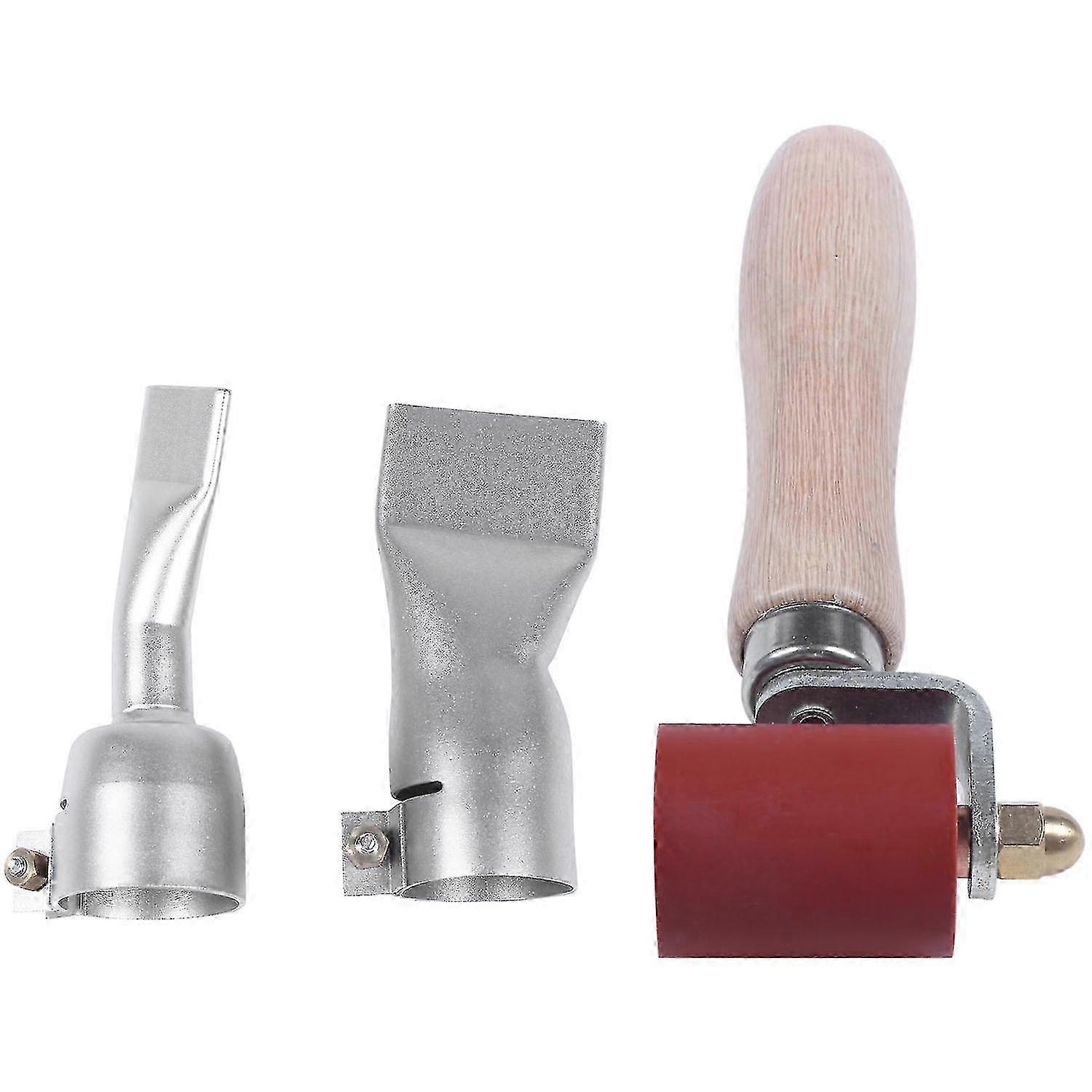 20mm Flat Welding Nozzle with 40mm Roller for Hot Air Welder Tool