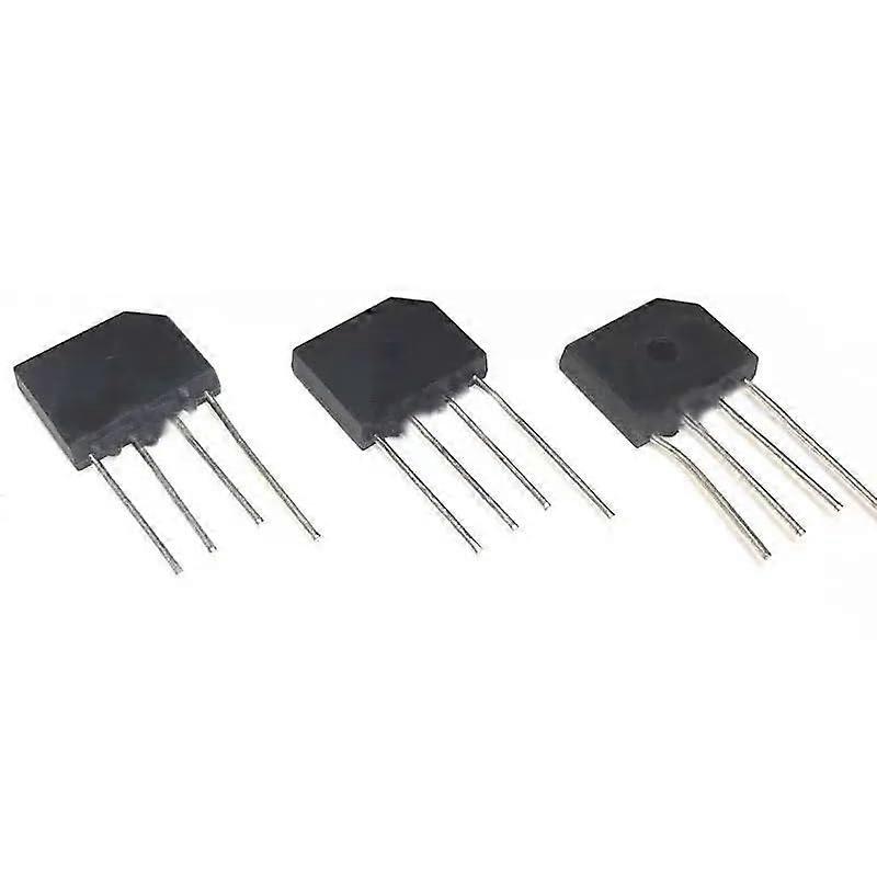 KBP206 KBP210 KBP307 KBP310 KBP410 Inline Flat Bridge Rectifier Stack 30PCS 1A 400V for Power Supply Applications
