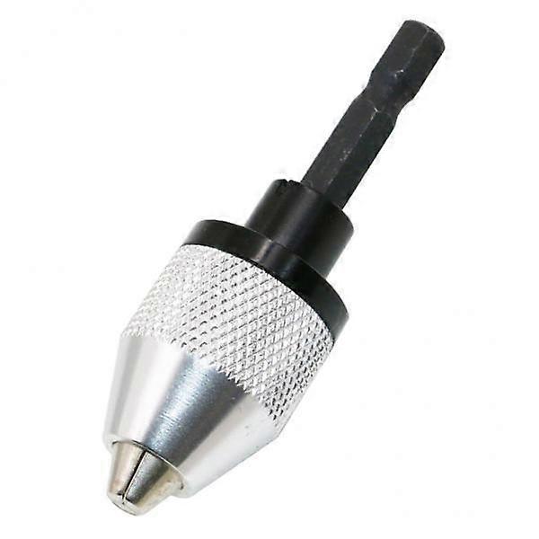 2x Keyless Mini Electronic Drill Bit Chuck Adapter 0.3-6.0mm