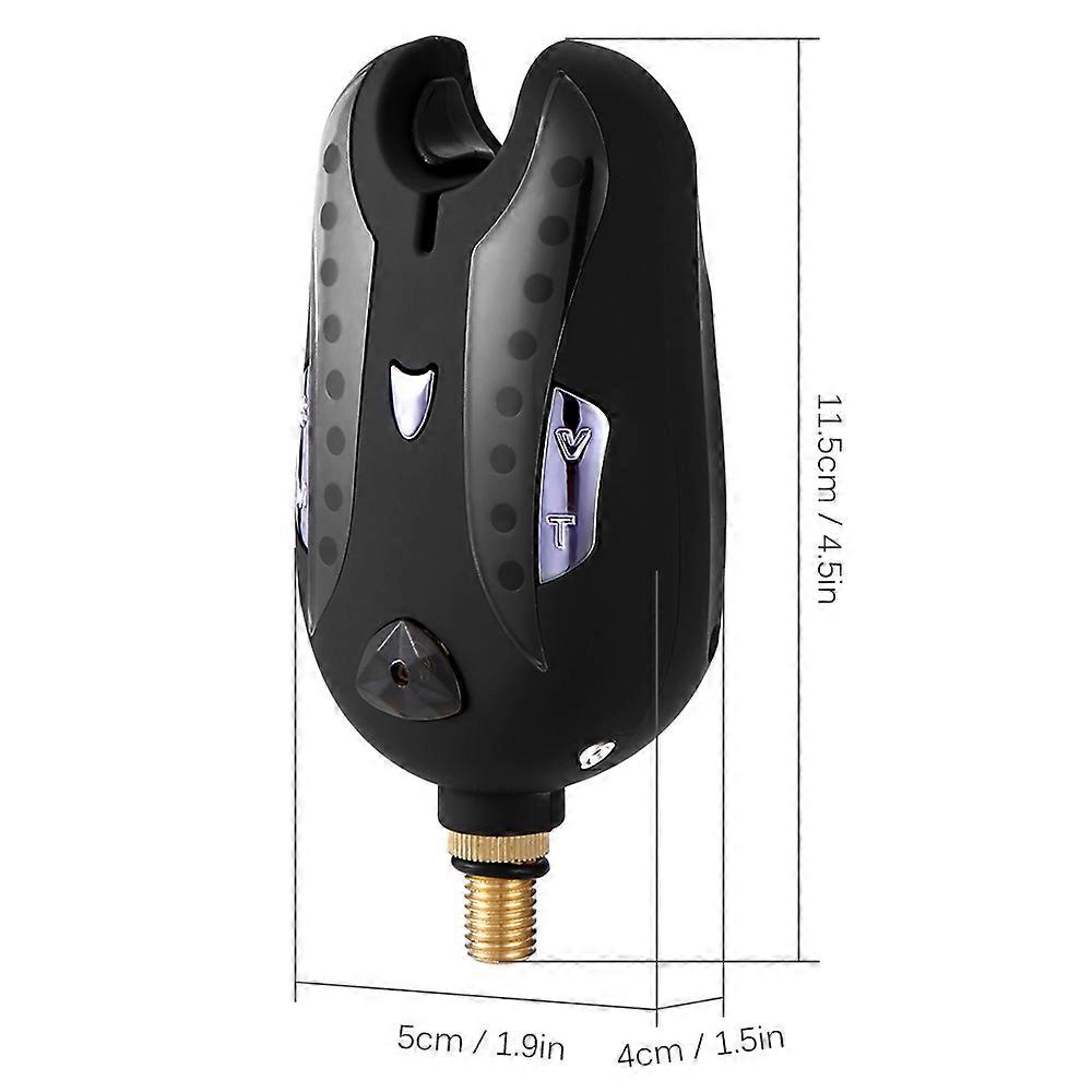 Wireless Digital Fishing Alarm Fishing Bite Alarms Fishing Receiver Sound Alert Kit LED Alarm Indicator