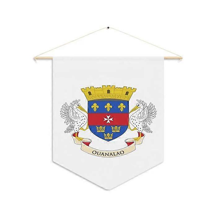 Flag - Saint-Barthélemy - 30 x 45 cm - Polyester - Double-sided - Accessories included