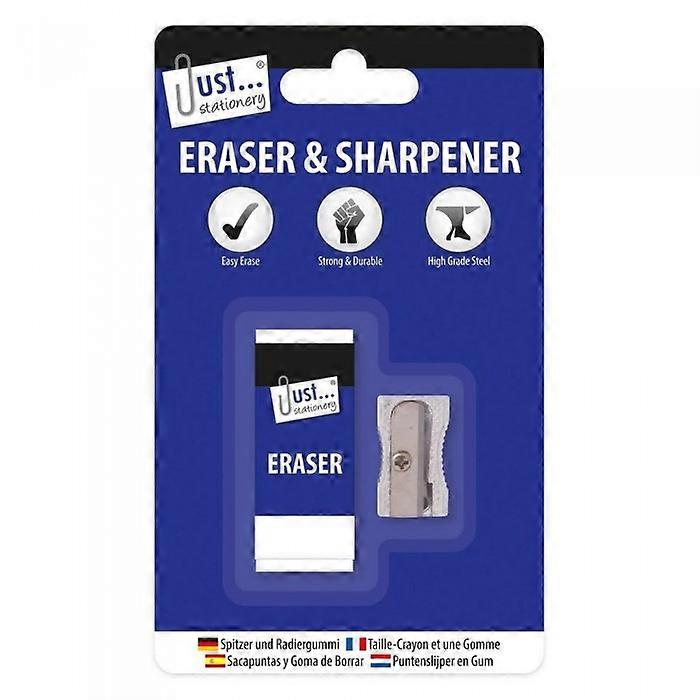 Tallon Pencil Sharpener & Eraser Set (Pack of 2)