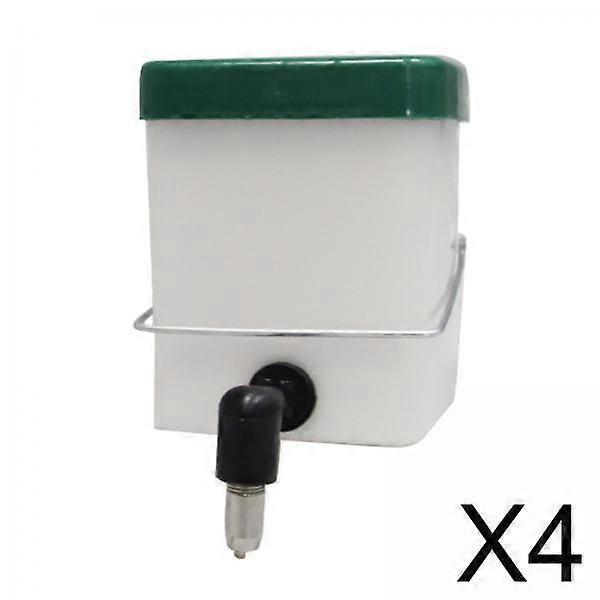 4x Leakproof Automatic Drinker Dispenser - Water Feeder ,Detachable Drinking