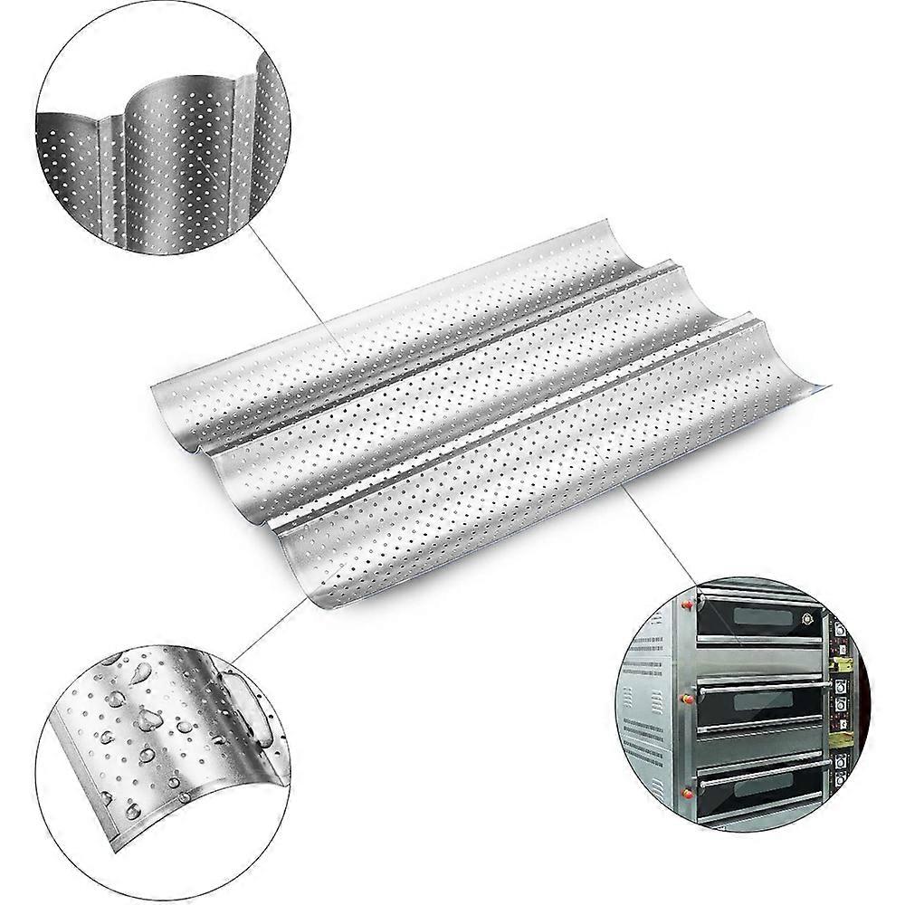 Tg08#D3 Silver Medium Wand With 3 Slots | Cake Mold