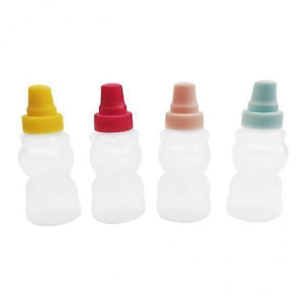 2x4 Pieces Empty Salad Dressing Container Condiment Bottles Tomato Ketchup