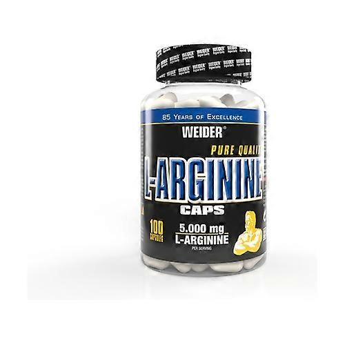 L-Arginine 5000 mg 100 capsules of 1g