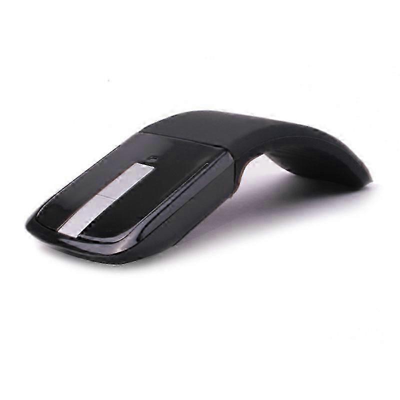 Mini Wireless Mouse Folding Arc Touch Mouse 2.4ghz Optical Computer Mouse Usb Receiver
