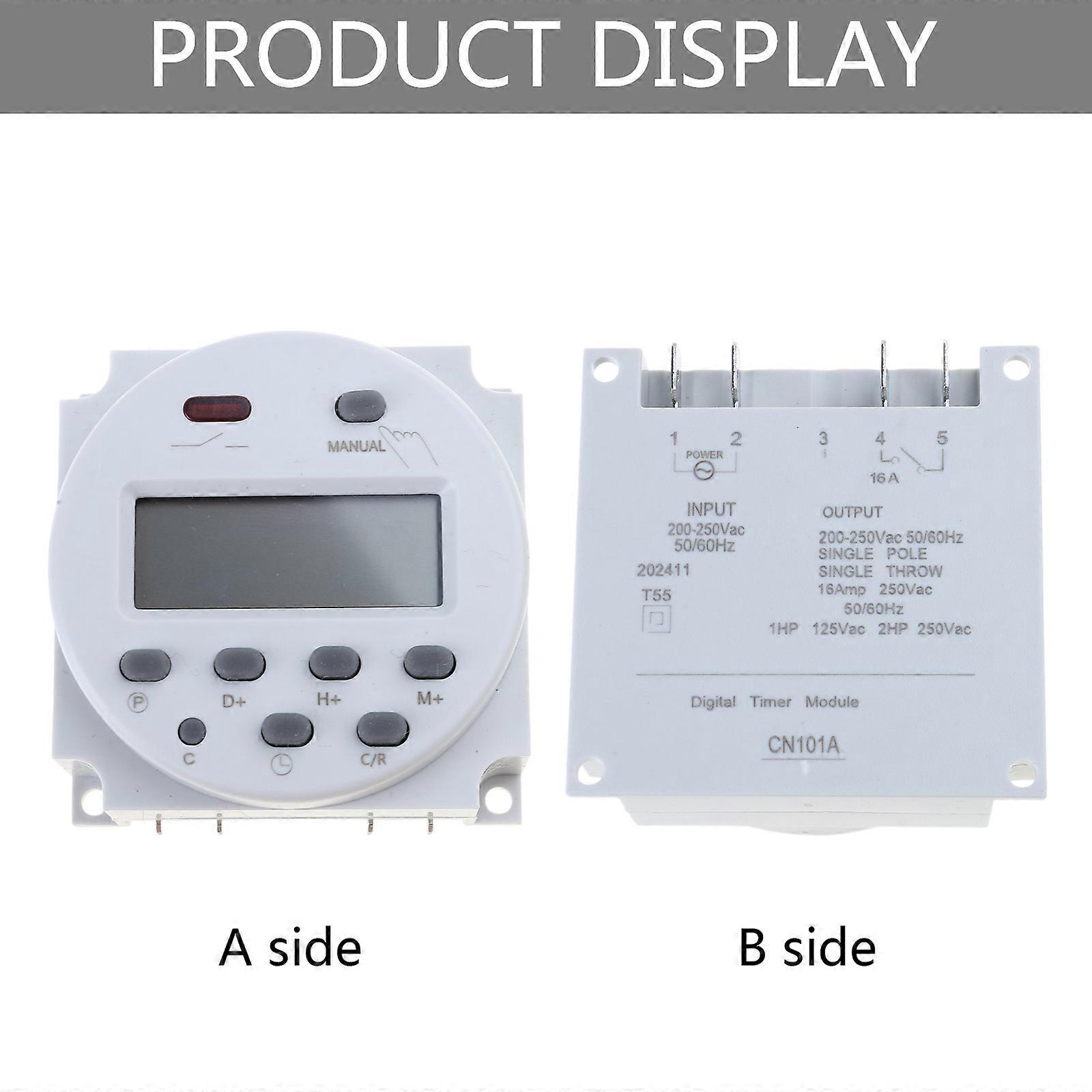 Weekly 7 Day Programmable Timer Relays Electronic Timer Switches Relays ...