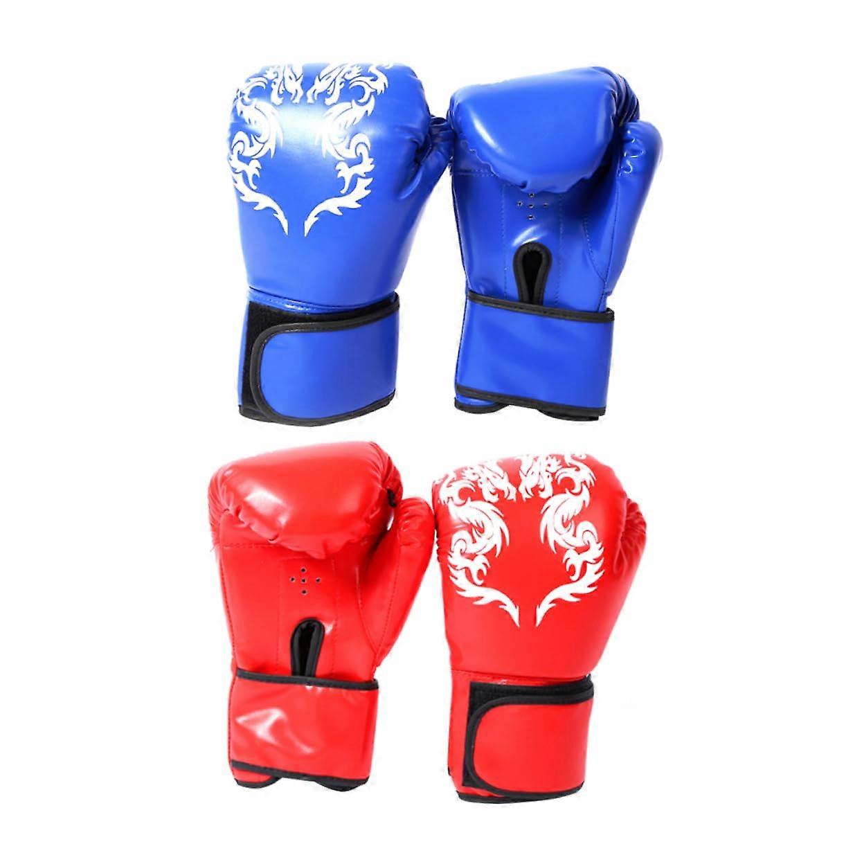Kampfhandschuhe Pädiprotect Red Schutzhandschuhe für Boxen mit Tiegerbalm Material, Einheitsgröße, Sicherheits-Handschuhe