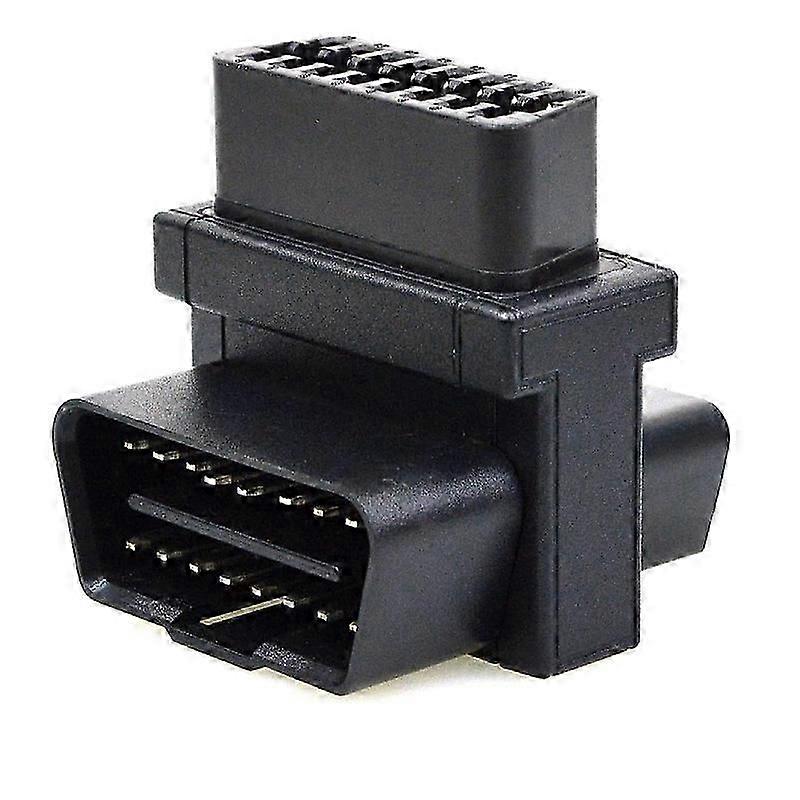 OBDII 16Pin 1 To 2 Extension Cable Adapter Plug