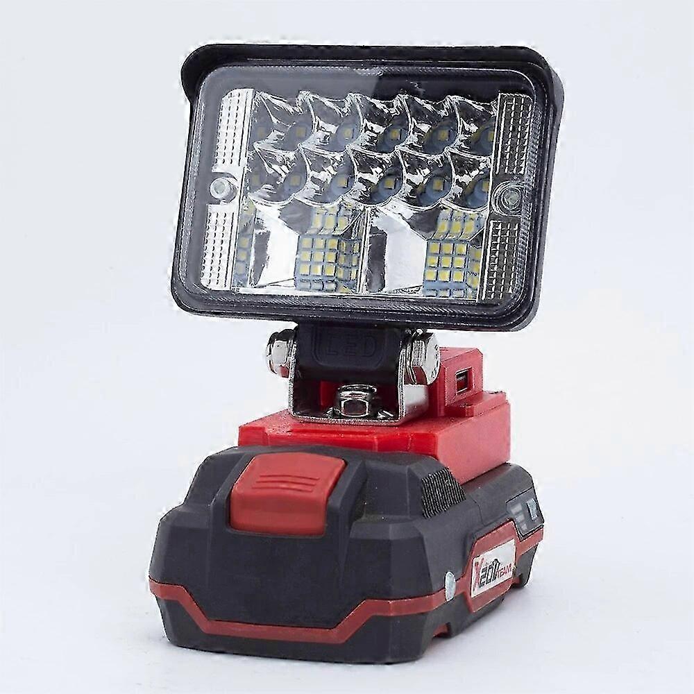 Wireless LED Work Light for Lidl Parkside X20V Team Li-ion Battery Portable Outdoor Lamp work light (Not include battery)