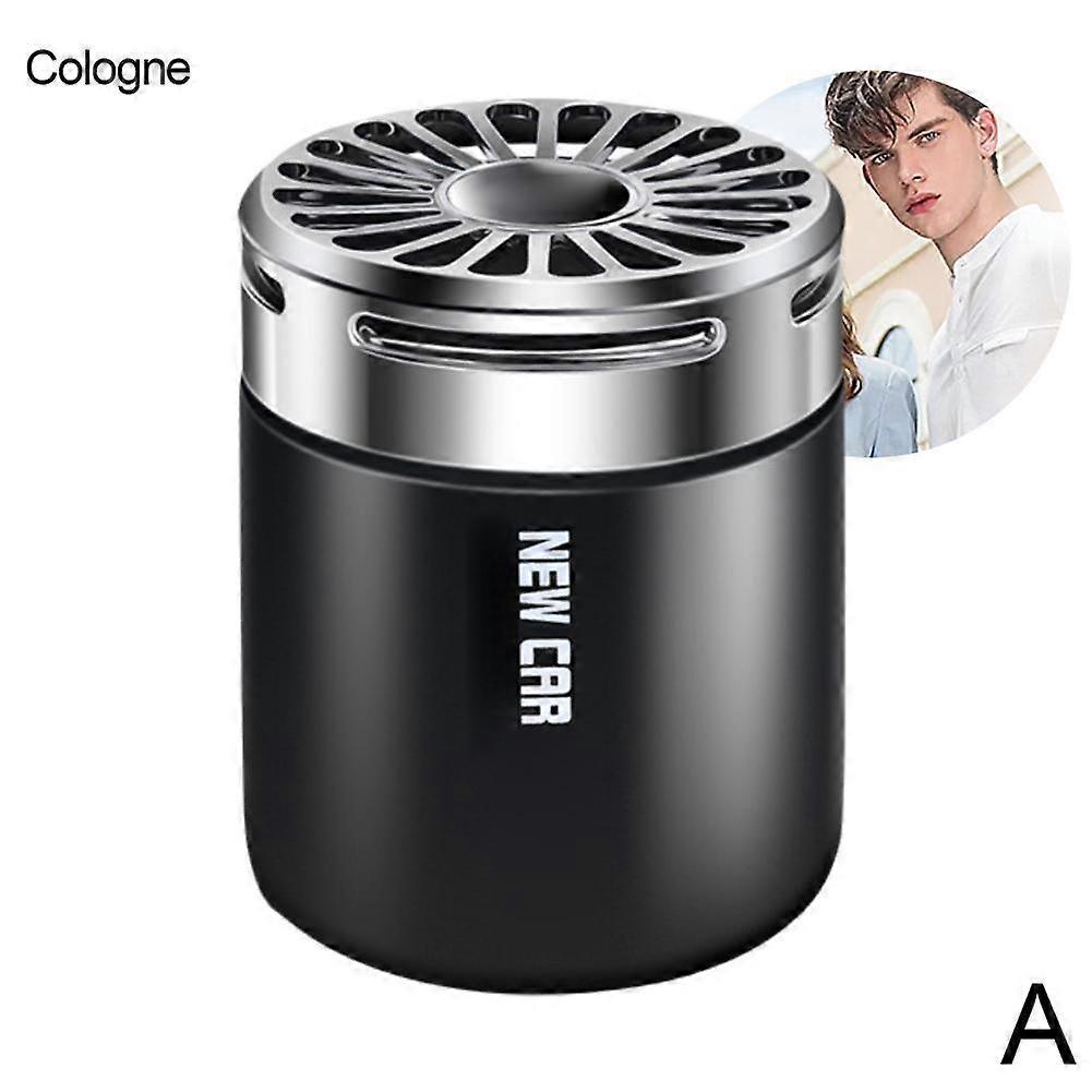 Bilaroma diffuser, aromaterapi olie diffuser med projektiv stjernelys til bilduft,