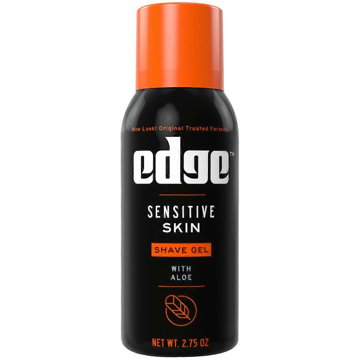 Edge 敏感肌肤男士剃须啫喱，试用装 - 2.75 液体盎司