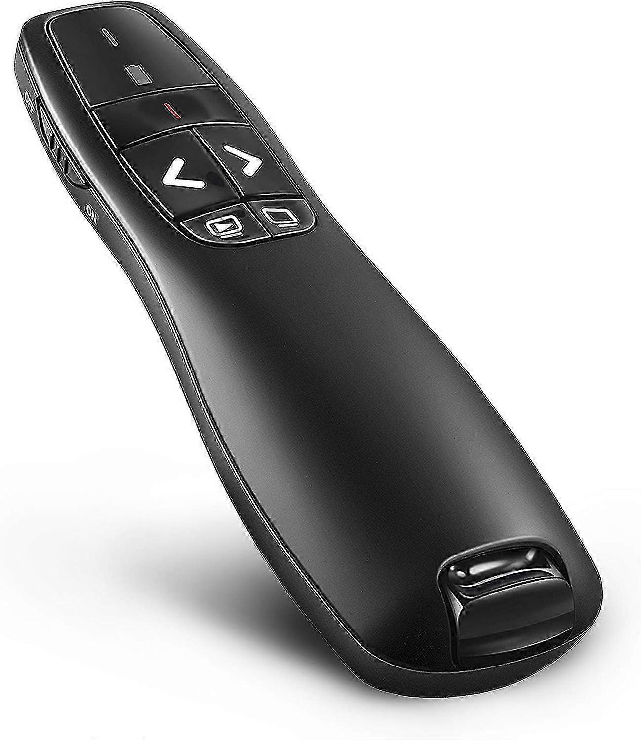 Draadloze Presentator met Hyperlink & Volumeregeling voor PowerPoint, USB Pointer 2024