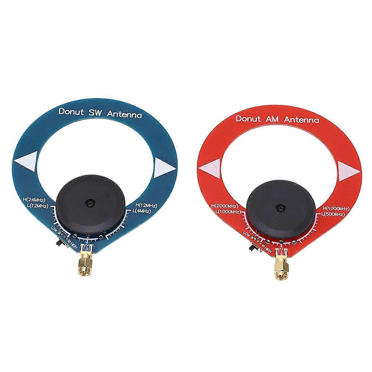 Mini Transceiver Loop Antenna Enhanced PCB Design for Optimal AM MW/SW/UV/UHF/VHF/FM Radio Receptio