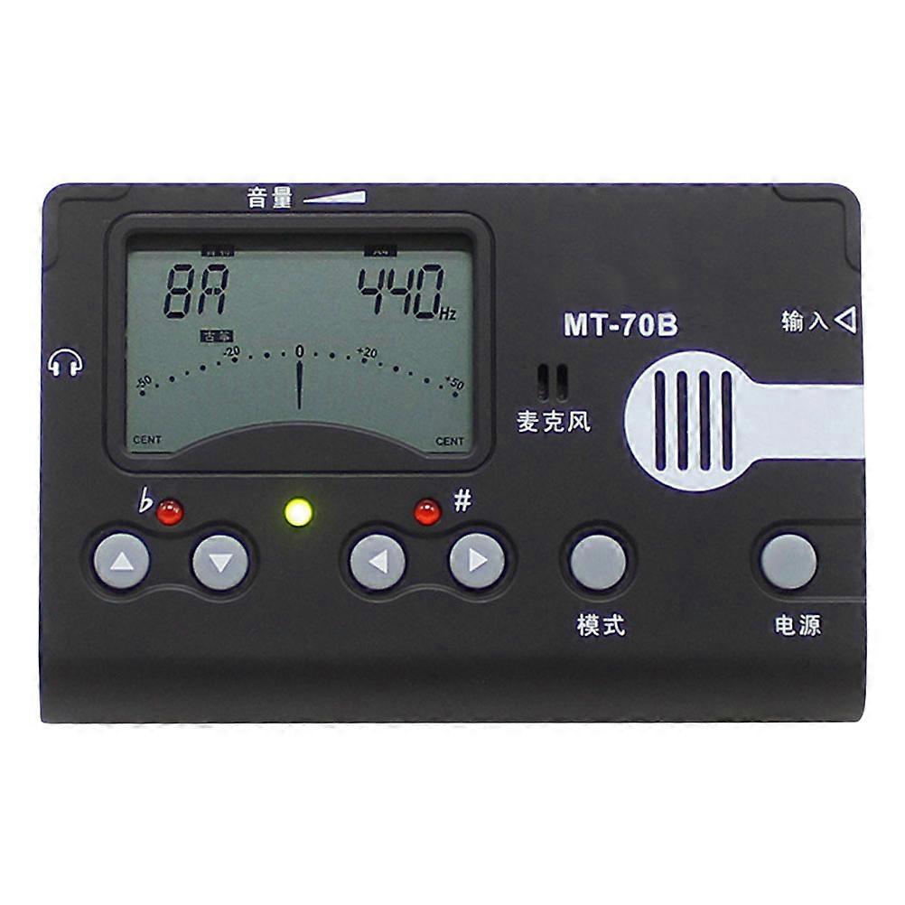 Compact Guzheng Tuner with Tone Generator, Designed for Convenience and Accuracy