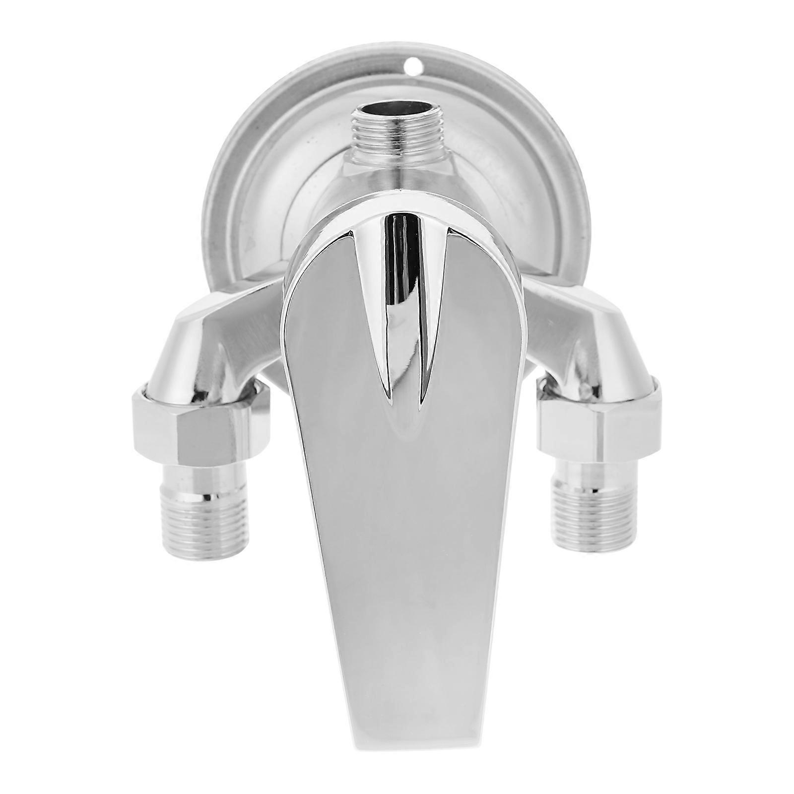 Bathroom Shower Faucet, Hot Cold Water Adjustable Tap with Sleek Design, Versatile Use