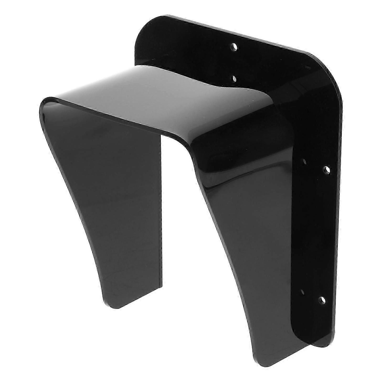 Protector de cubierta de timbre impermeable para exteriores 16x14cm negro