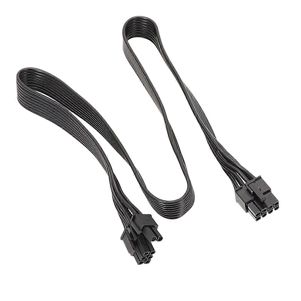 PSU Graphics Card 8pin to PCIe 8P (6+2) Pin PCIE GPU Power Cable for EVGA G1 G2 G3 G+ P2 T2 GS Series Modular Power