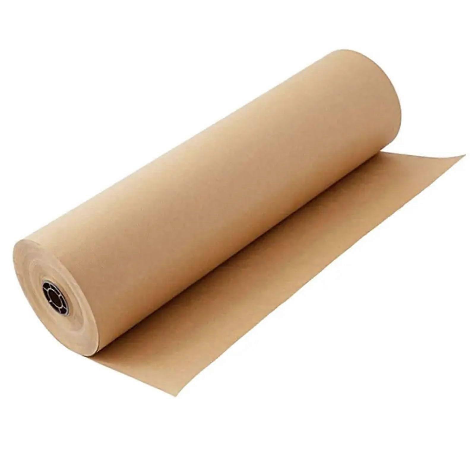 Parchment Paper Roll 30 Metres Brown Kraft for Gift Wrapping, Wedding Invites, Parties, and Craft Projects