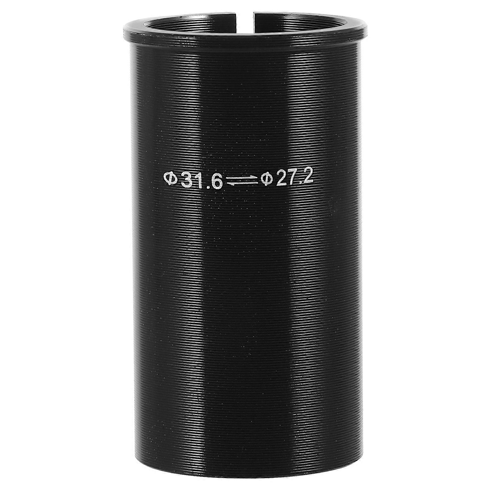 Bike Seat Post With Adapter Seat Tube Size Conversion Shock Absorption Cyclists 27.2mm to 31.6mm 1Pack