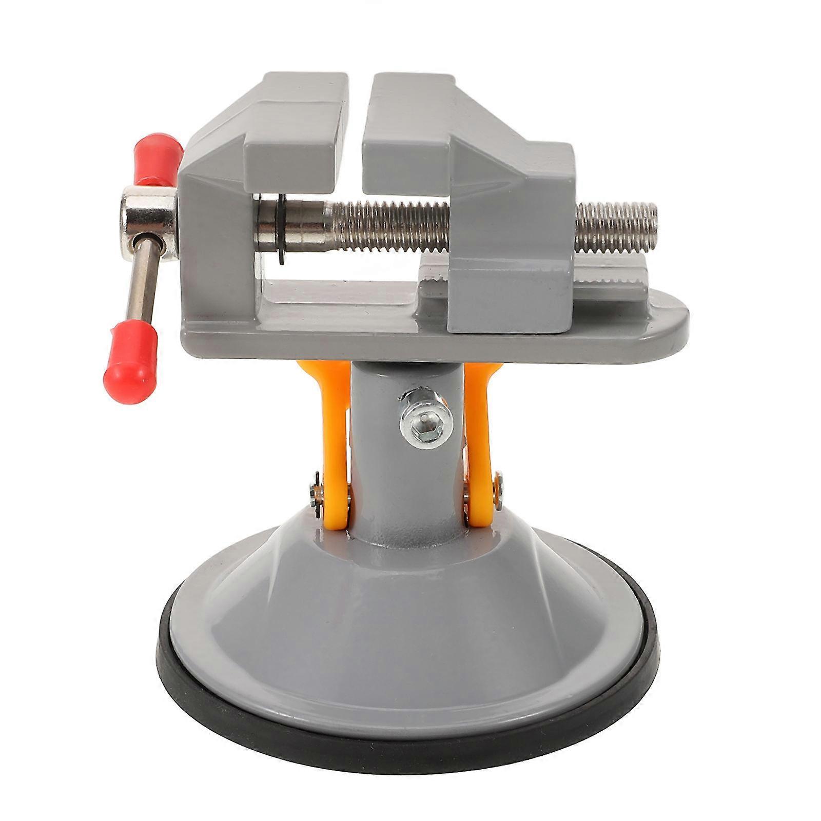 Compact Professional Swivel Base Clamp Table Vise for Woodworking & DIY Projects – Lightweight, High Strength Bench Tool for Easy Installation and