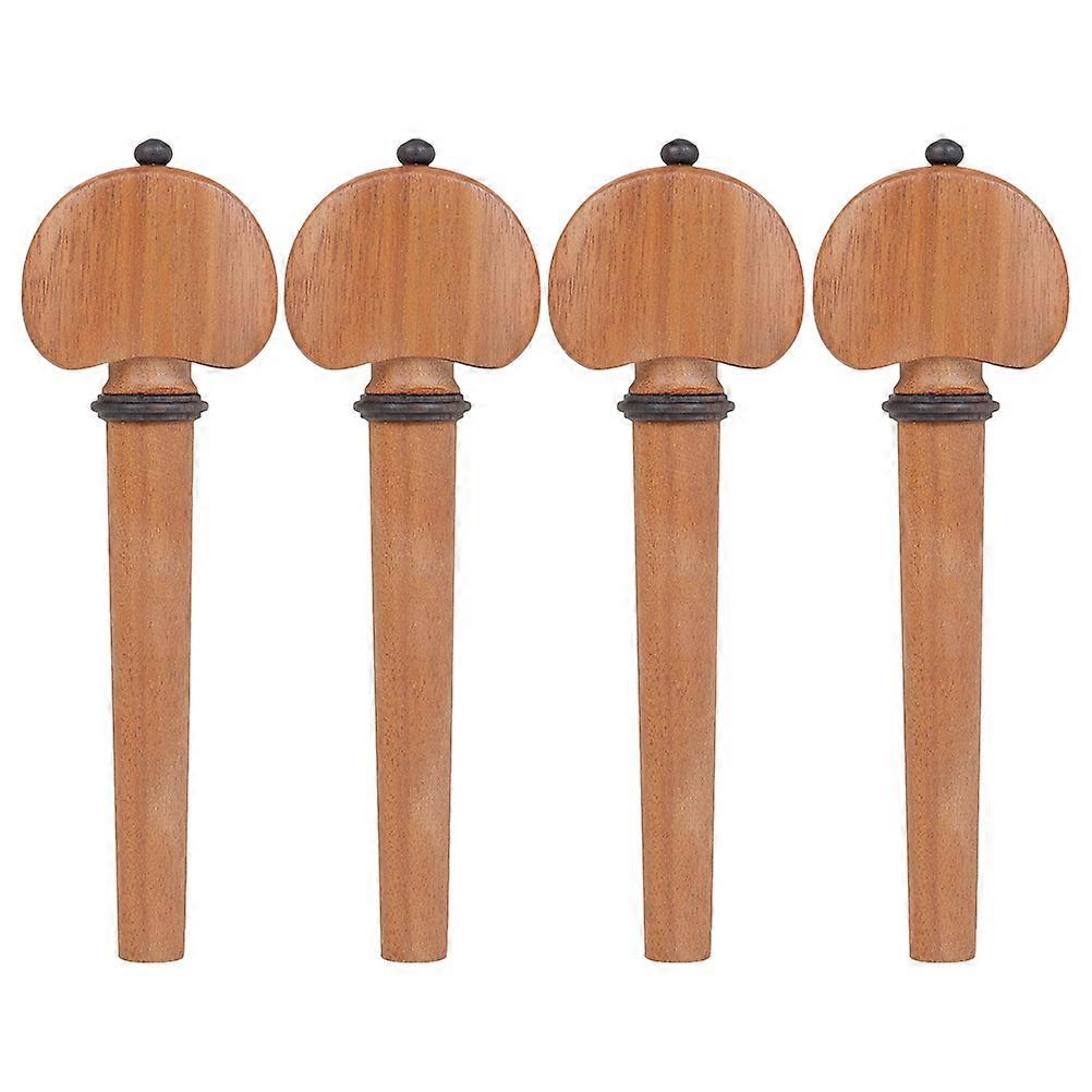 Tuning Peg Cello Tuning Pegs Replacement Parts Fittings Peg Accessories Traditional Design 4Pcs