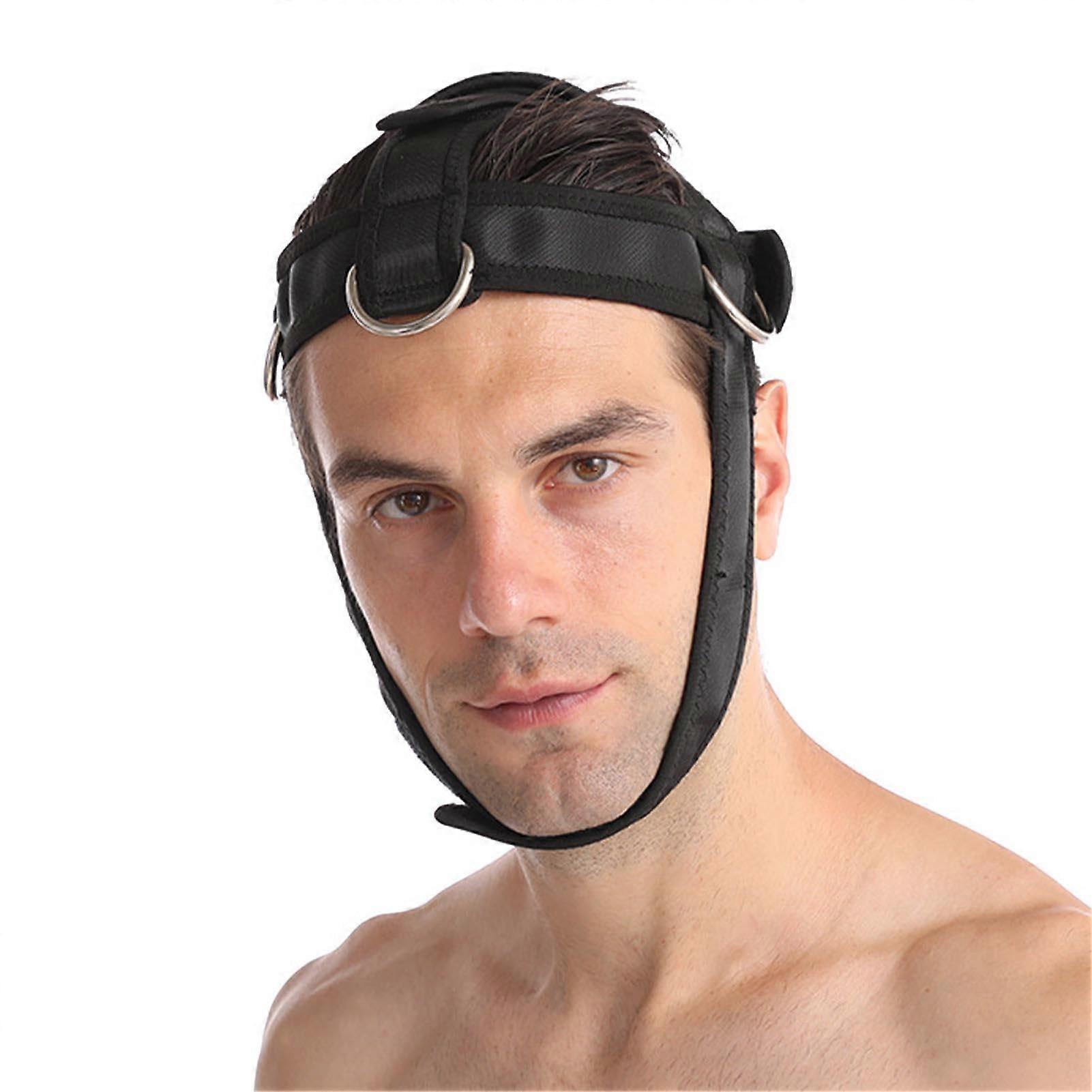 Neck Training with Head Harness Neck Exercise Equipment Weight Belt to Improve Strength and Neck Support for Men and Women