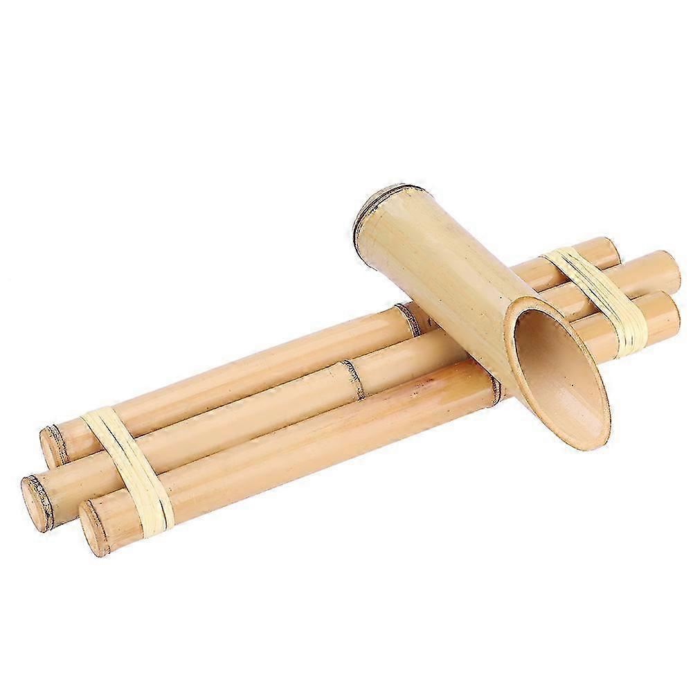 Fonte de Água de Bambu com Bomba, Design de 3 Braços Interno/Externo, Plugue 110V US