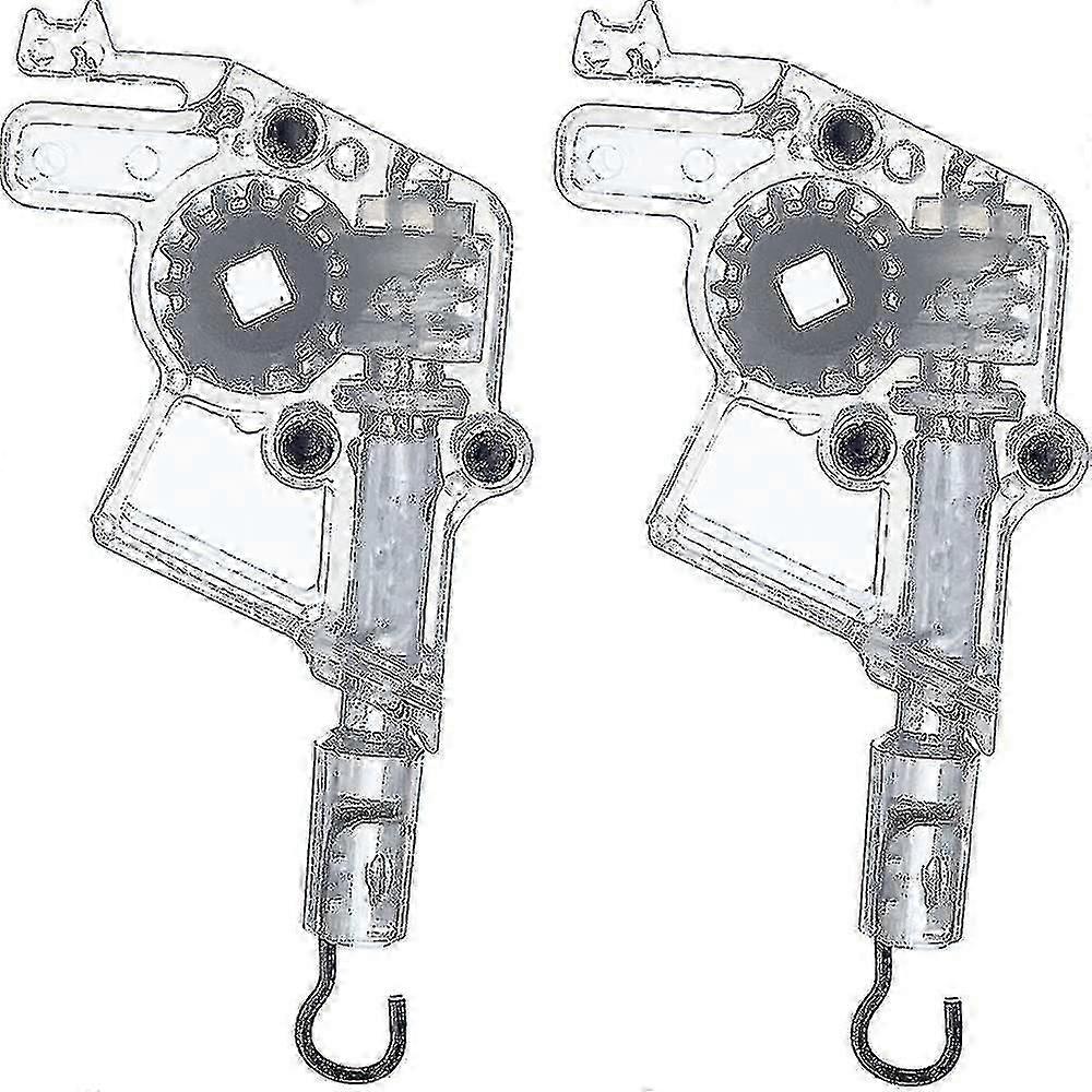 Wand Tilter For 2" Low Profile Horizontal Blinds Tilt Mechanism Hook Connection With Square Shaped Gear Low Rail Blinds Accessory(2pcs White)