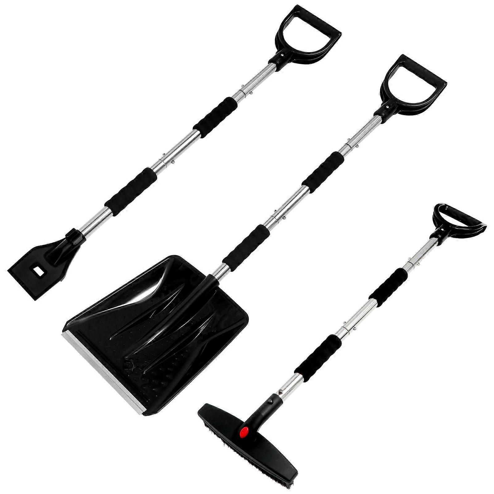 Multifunctional Detachable Telescopic Snow Brush Set for Car Maintenance – Durable Ice & Snow Removal Tool