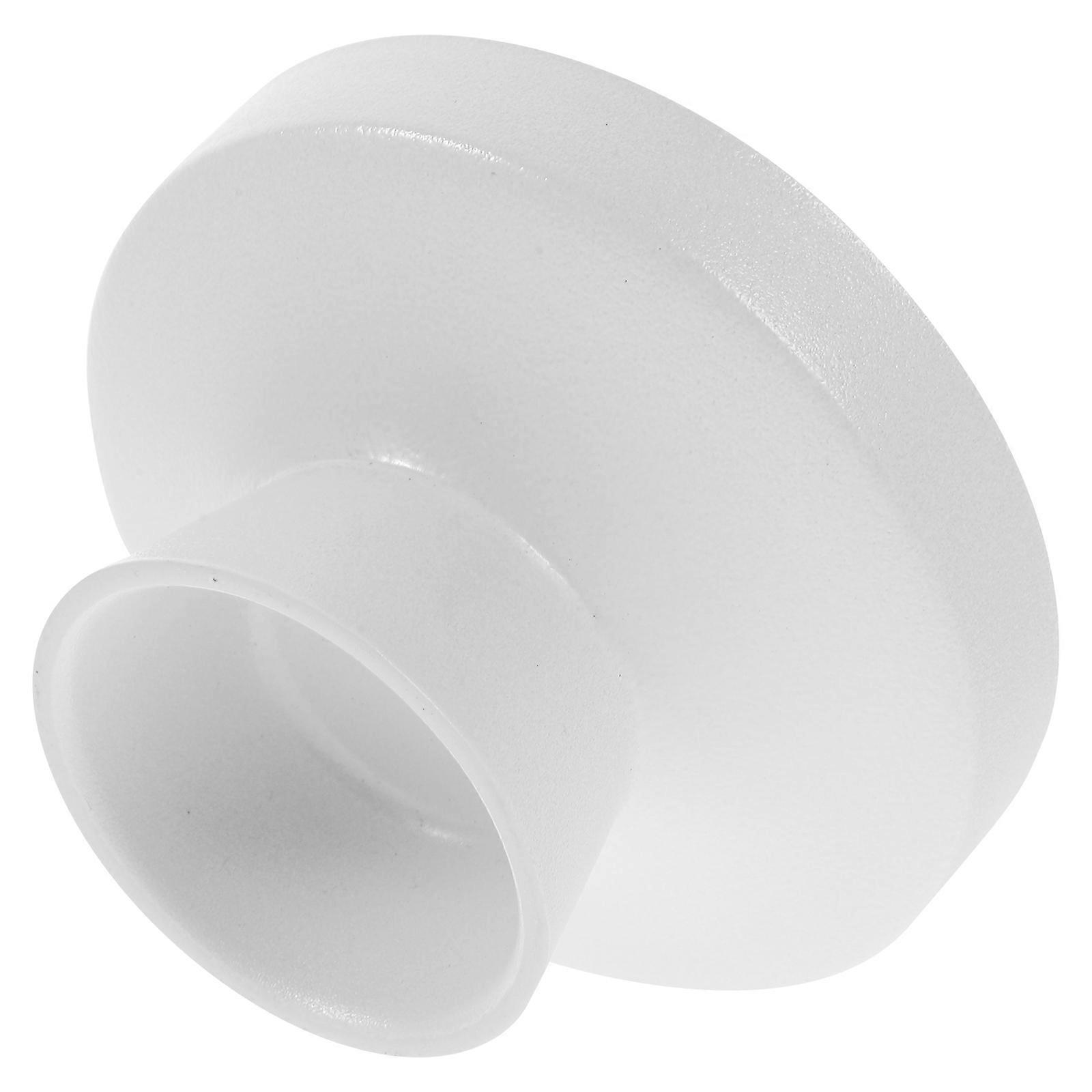 Tall Footed Bowl Porcelain Fruit Dish For Table Serving Snacks Celebrations Round Shape 13.00X13.00X7.00CM White 1Pack