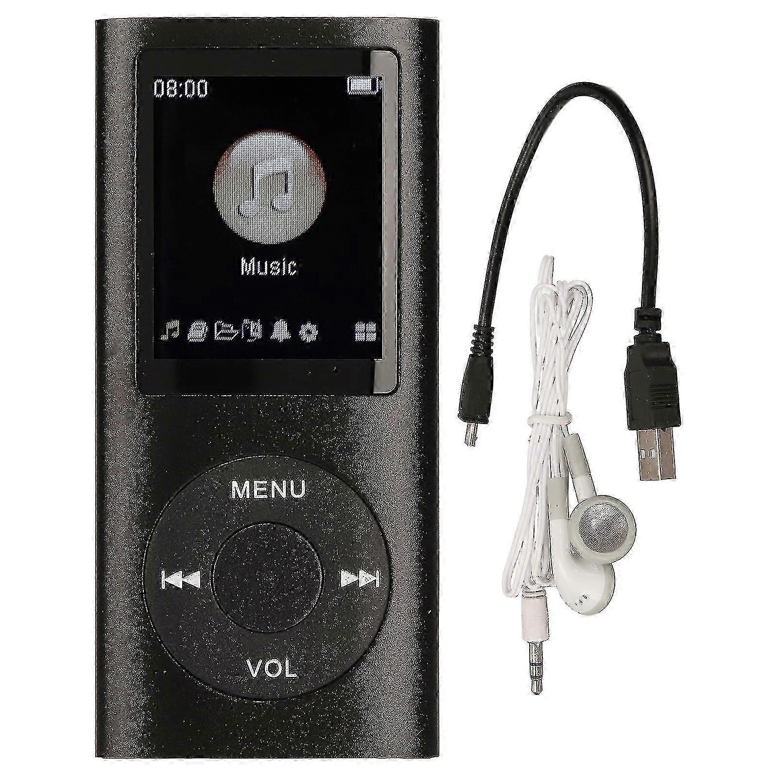 Portable Stylish Mp3 Player 1.8 Inch Lcd Screen Lossless Sound With Built-in Battery