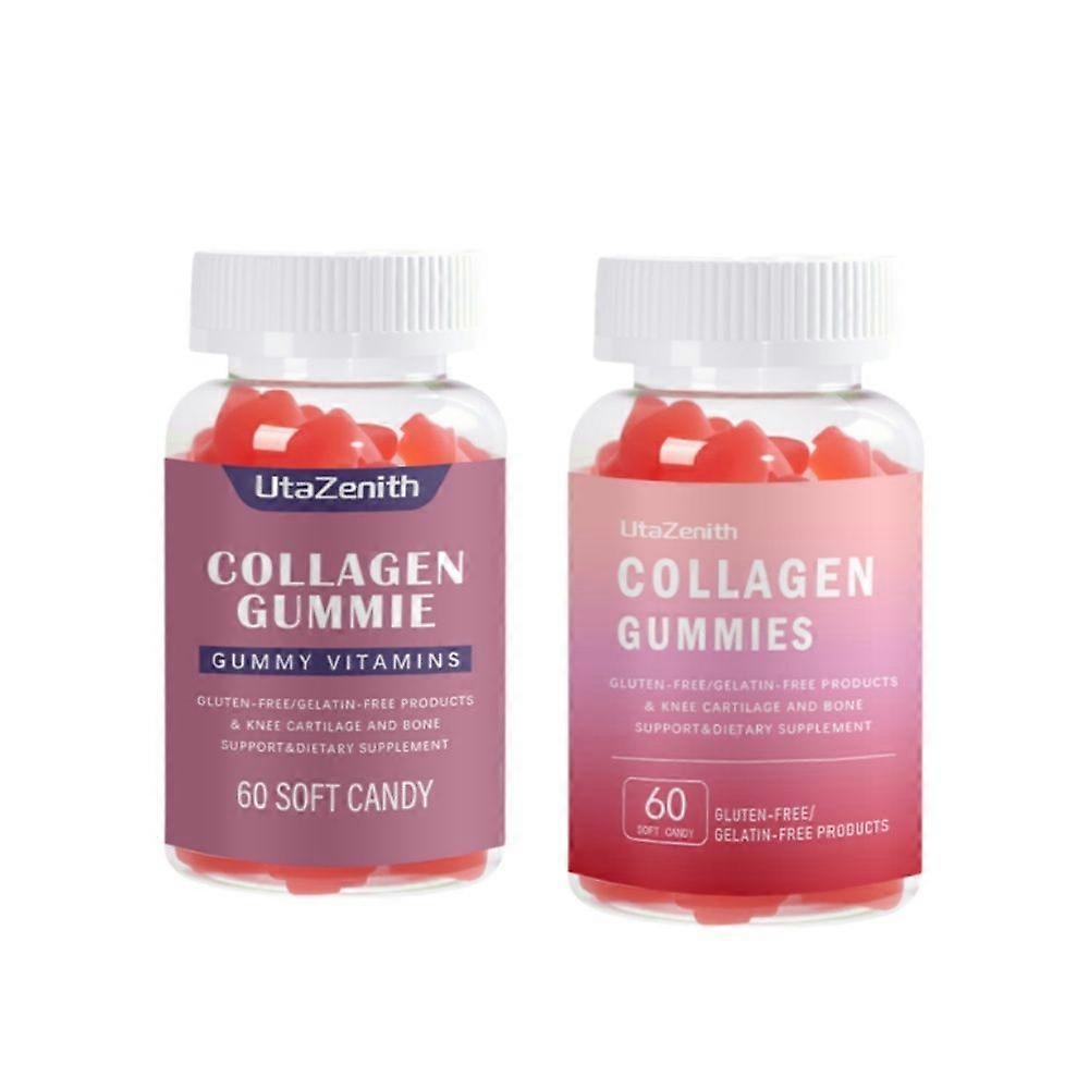 Collagen gummies, with vitamin E, combination pack