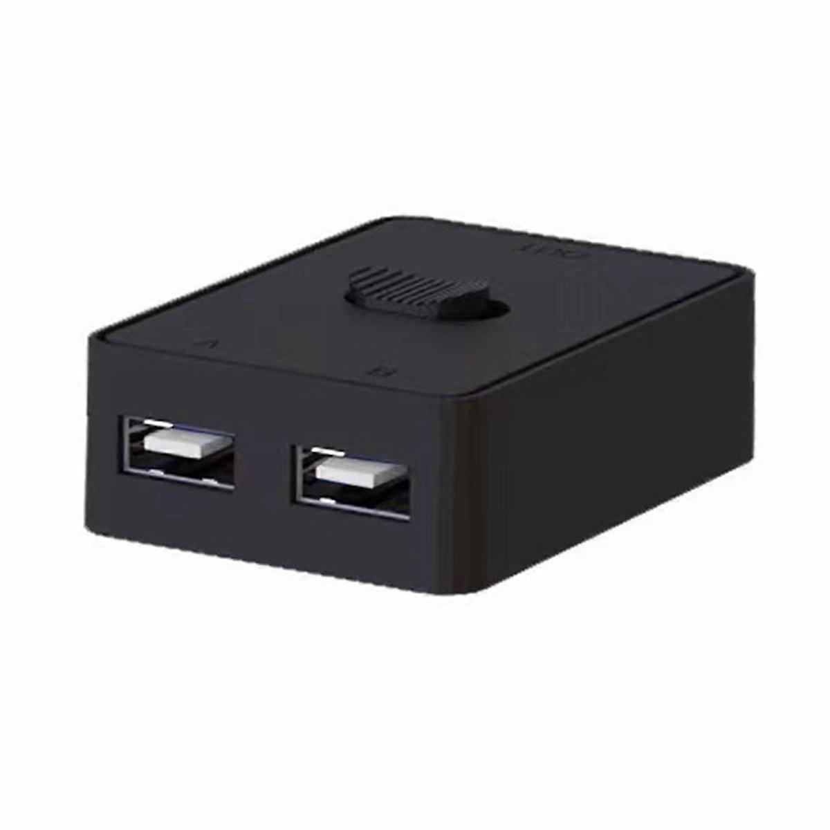 2 Port USB Switcher Printer Sharing Bi-Directional Switches 2 in and 1 Out or 1 in and 2 Out USB Sharing Switcher USB2.0