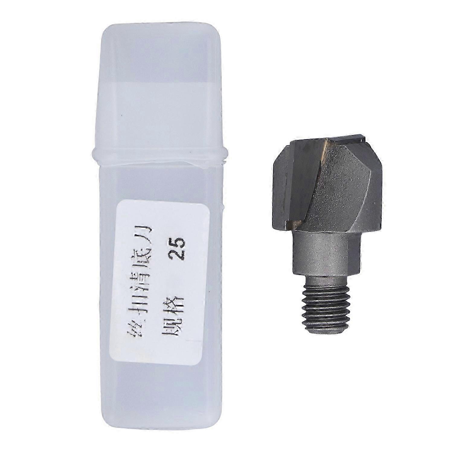 Cleaning Bottom Router Bit 25mm Diameter M10 Thread Lock Milling Cutter Bit for Woodworking Projects