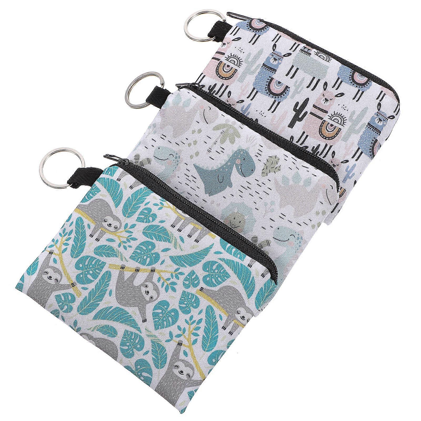 Travel Toiletry Bag Women Multi-purpose Storage Compact Design Rectangular 3Pcs