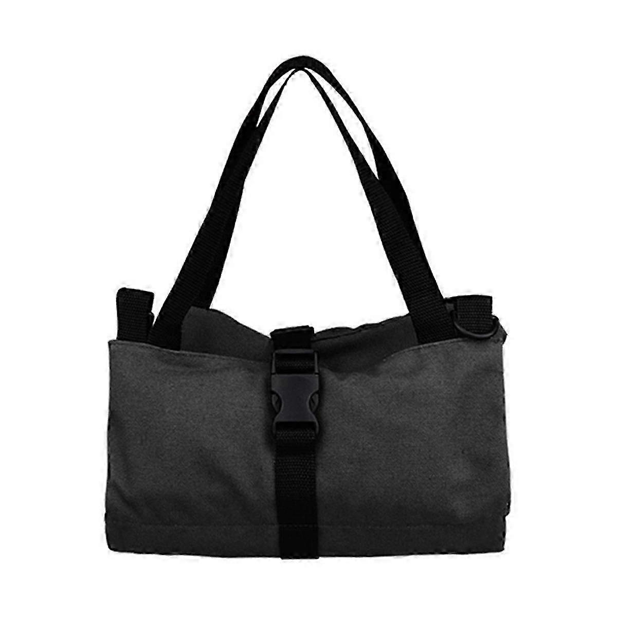Waterproof Canvas Multifunctional Tool Storage Bag Black