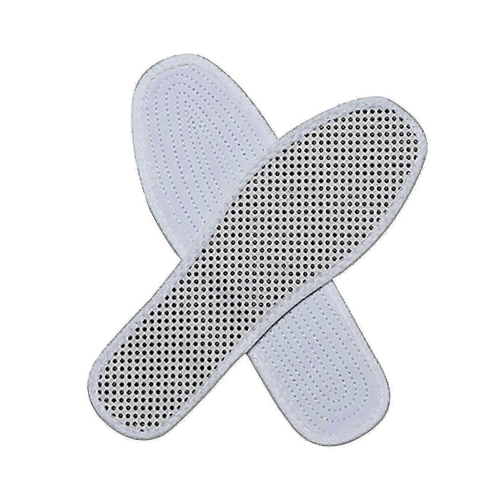 Self-Heating Tourmaline Magnetic Insoles for Warmth (2 Sets, 4 Pieces)