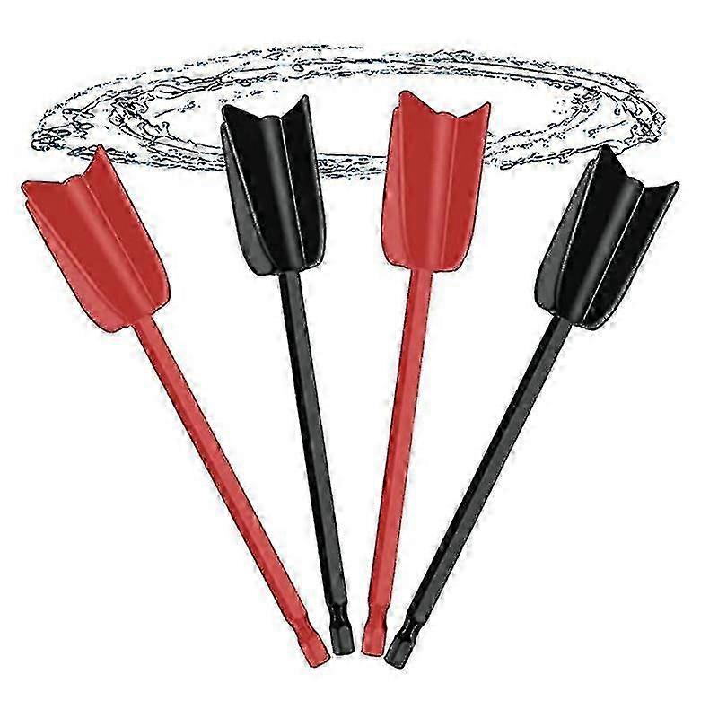 Resin Mixer Epoxy Mixer Paddles - 4 Reusable Paint and Resin Mixing Paddles for Epoxy
