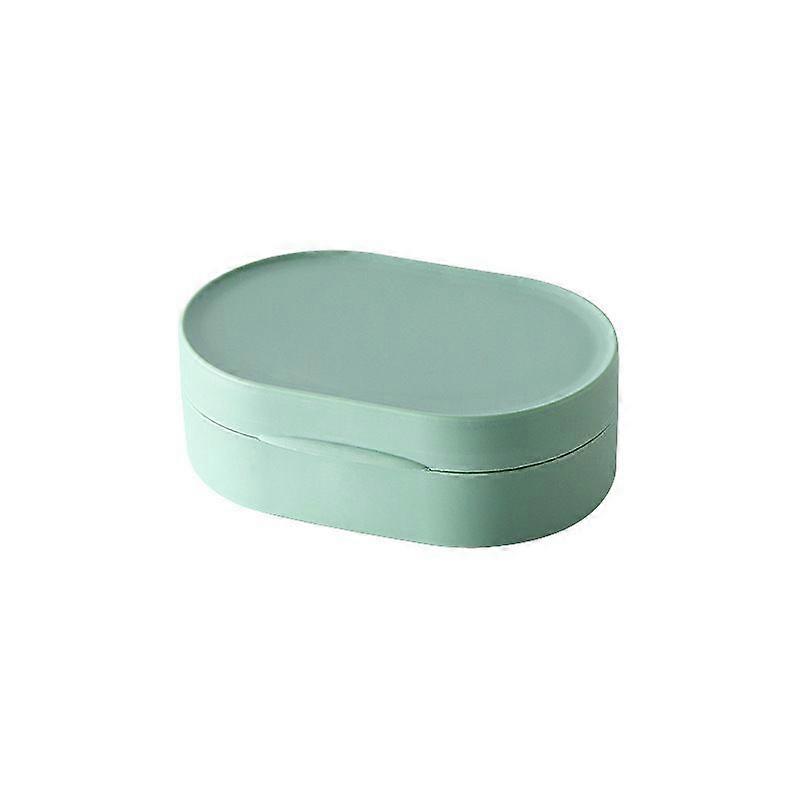 Soap box with lid, soap box, drain, travel, portable, sealed soap box, storage, home, new style, dormitory, light luxury