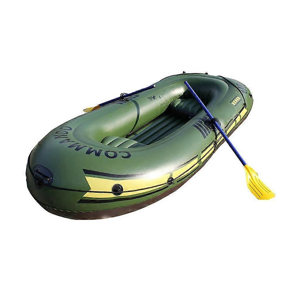 Kayaking, 2 People, 150kg Load, Inflatable Boat, 230 x 120 cm (Green)