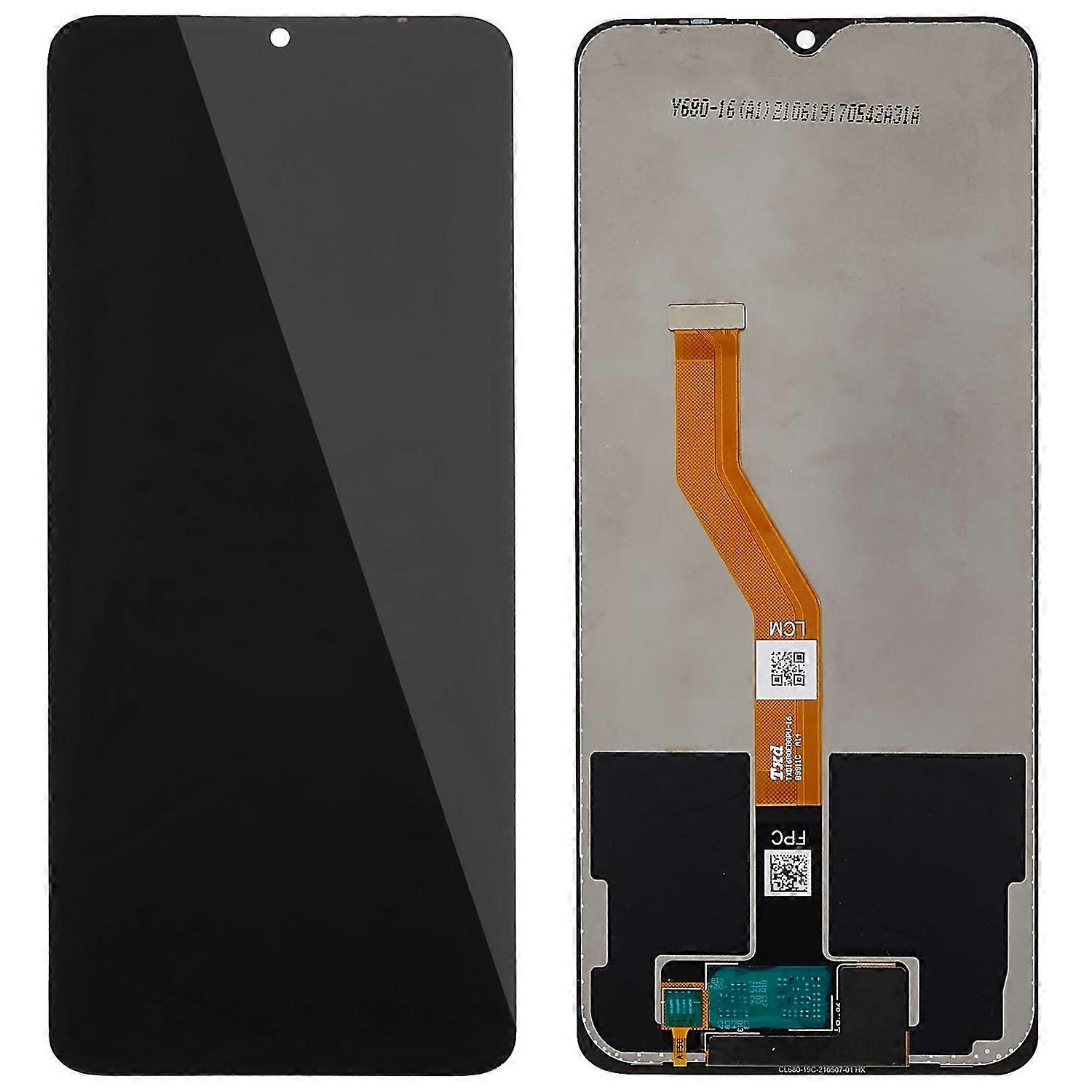 For T-Mobile REVVL V 5G Grade S OEM Replacement LCD Screen and Digitizer Assembly Part (without Log