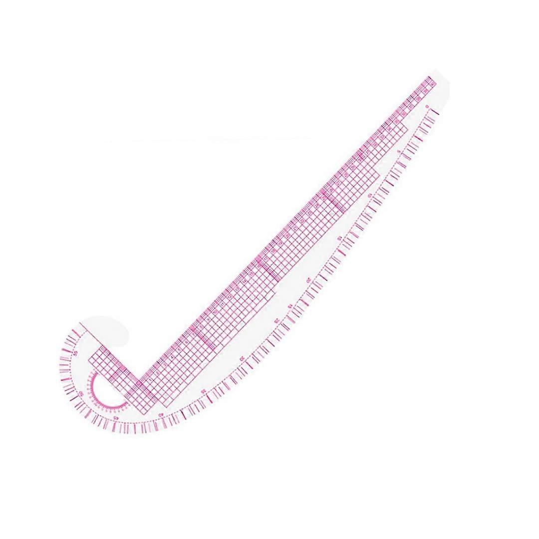 French Curve Ruler Plastic 3 in 1 Metric Sewing Ruler for Dressmaking and DIY Craft Projects