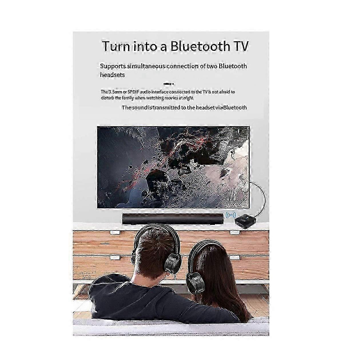 Bluetooth o Transmitter Model BTC880 Bluetooth 5.0 Wireless Adapter Multifunction 2-In-1 o Receiver Transmitter bs