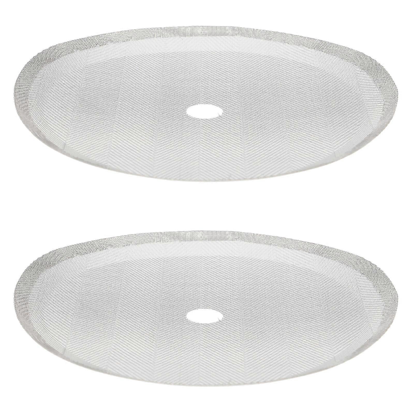 2pcs Tea Coffee Makers Stainless Steel Mesh Filter Screen