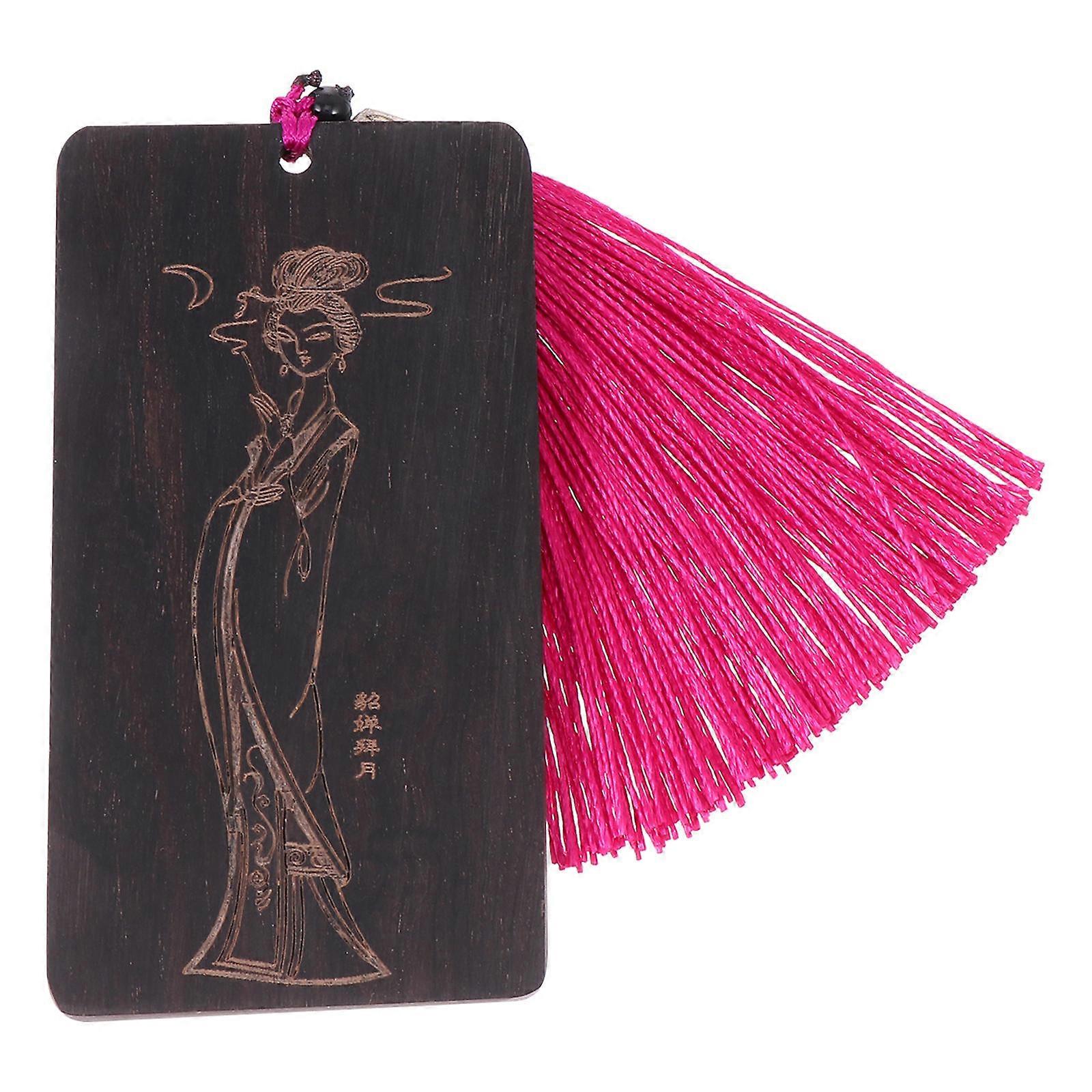 Sandalwood Storage Board Guitar Accessory Pick Storage Black Rectangular For Music Practice 1Pack