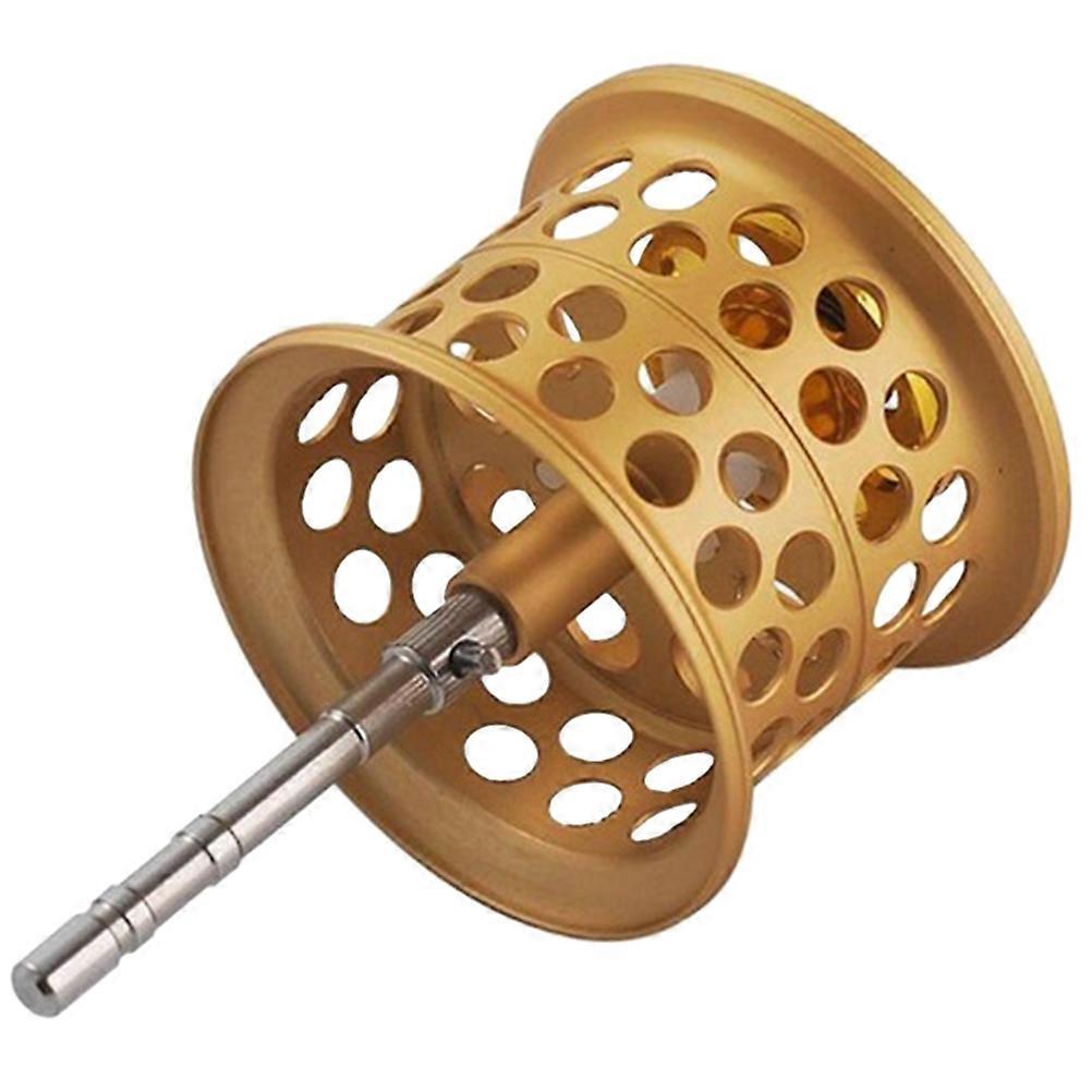 Fishing Equipment Metal Spool Fishing Wheel Reel for River Fishing Corrosion Resistant 1Pcs