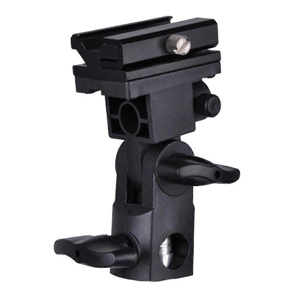 Flashlight Holder Flash Bracket Trigger Arm Mic Plastic Umbrella Holder 1Set